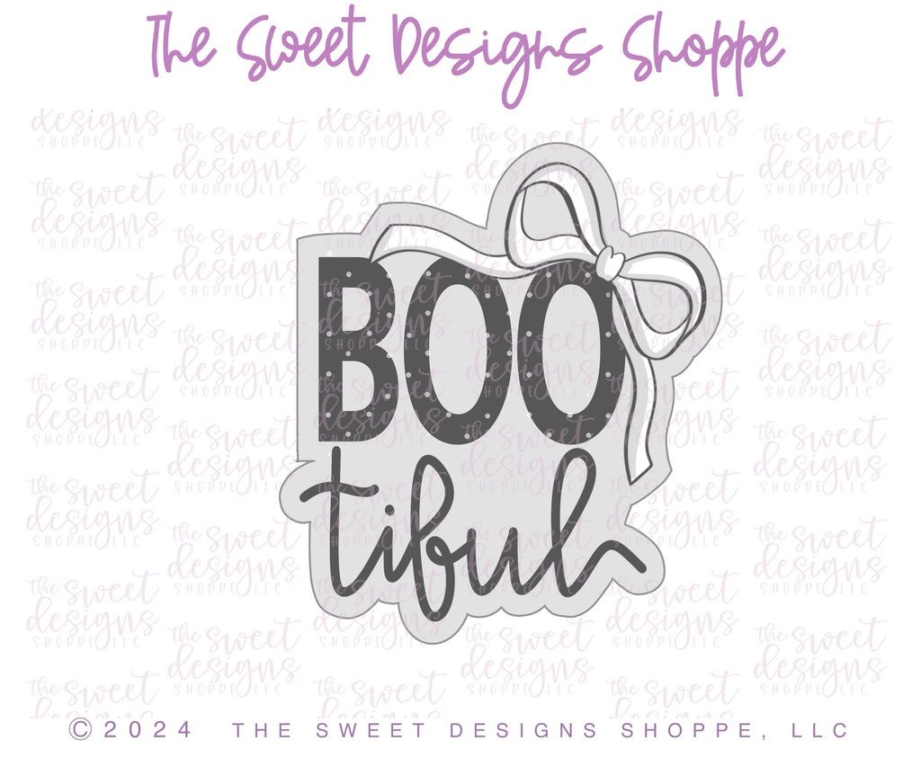 Cookie Cutters - Coquette Boo-tiful Plaque - Cookie Cutter - The Sweet Designs Shoppe - - ALL, Cookie Cutter, halloween, new, Plaque, Plaques, PLAQUES HANDLETTERING, Promocode