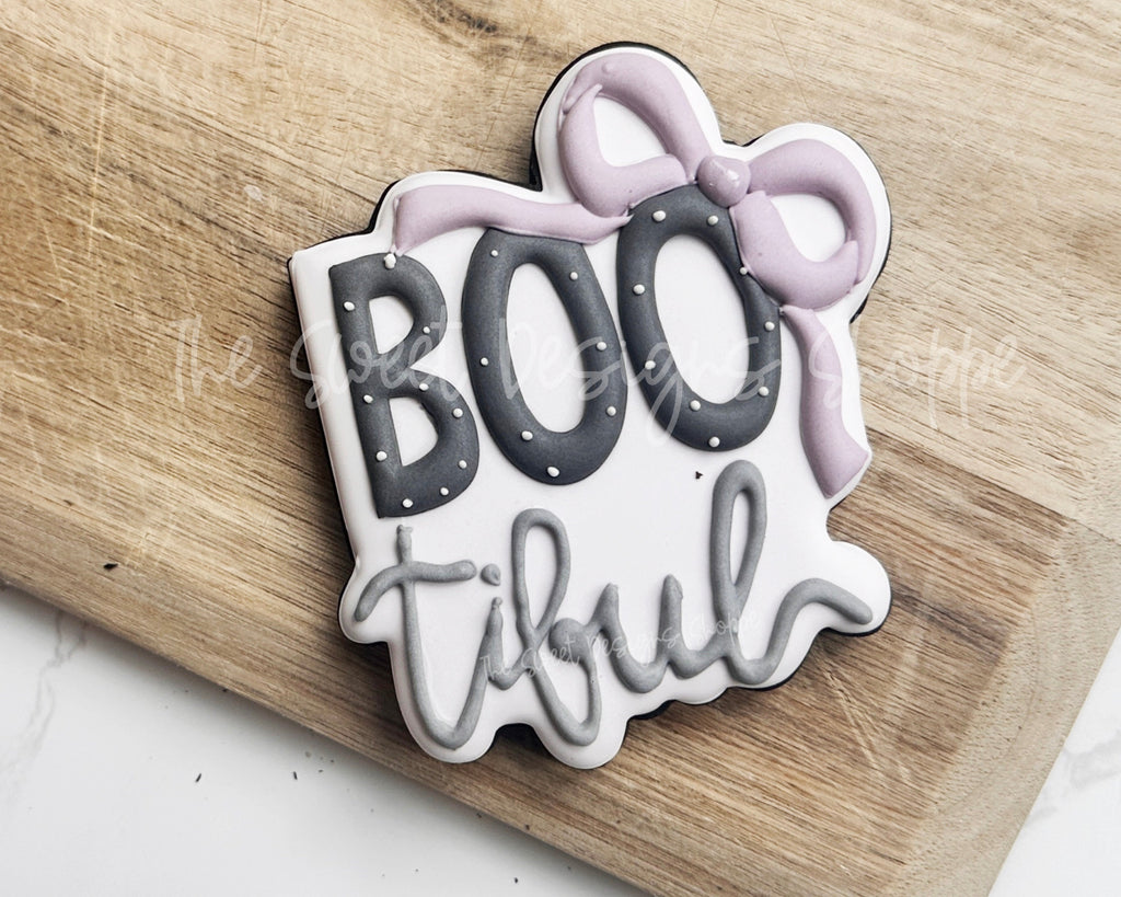 Cookie Cutters - Coquette Boo-tiful Plaque - Cookie Cutter - The Sweet Designs Shoppe - - ALL, Cookie Cutter, halloween, new, Plaque, Plaques, PLAQUES HANDLETTERING, Promocode