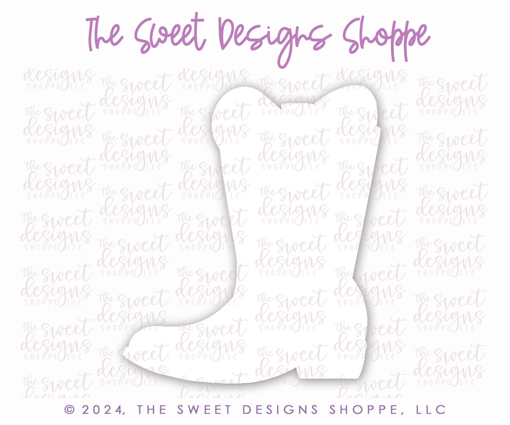 Cookie Cutters - Coquette Boots & HOWDY Valentine Plaque Set - Set of 2 - Cookie Cutters - The Sweet Designs Shoppe - TSDS - - ALL,Cookie Cutter,Love,Promocode,regular sets,set,STL,valentine,Valentines