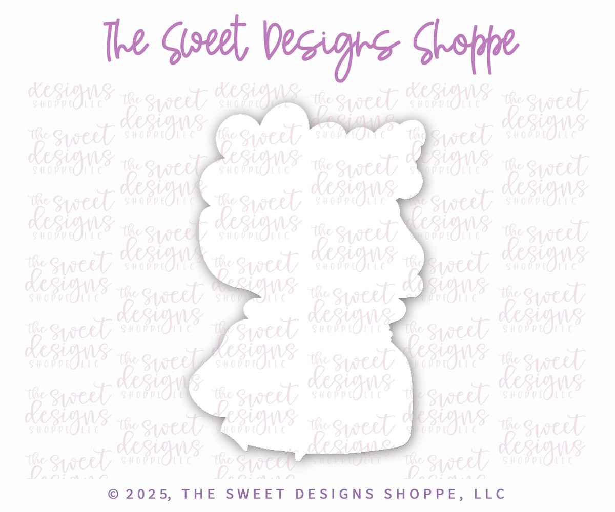 Cookie Cutters - Coquette Bouquet in Jar - Cookie Cutter - The Sweet Designs Shoppe - TSDS - - ALL,Cookie Cutter,Easter / Spring,Leaves,Leaves and Flowers,mother,mothers,Mothers Day,Nurse,Nurse Appreciation,Promocode,Spring,STL,Teacher,Teacher Appreciation,Trees Leaves and Flowers,valentine,Valentine's,Wedding,Wedding Favors,Woodlands Leaves and Flowers