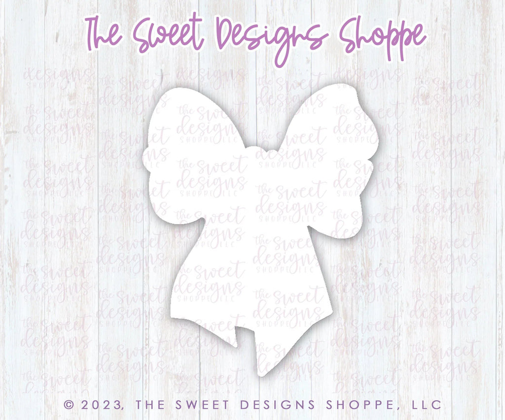 Cookie Cutters - Coquette Bow B - Cookie Cutter - Sweet Designs Shoppe - - ALL, Bow, Clothing / Accessories, Cookie Cutter, cookie cutters, Fantasy, MOM, mother, Mothers Day, new, Promocode, Wedding