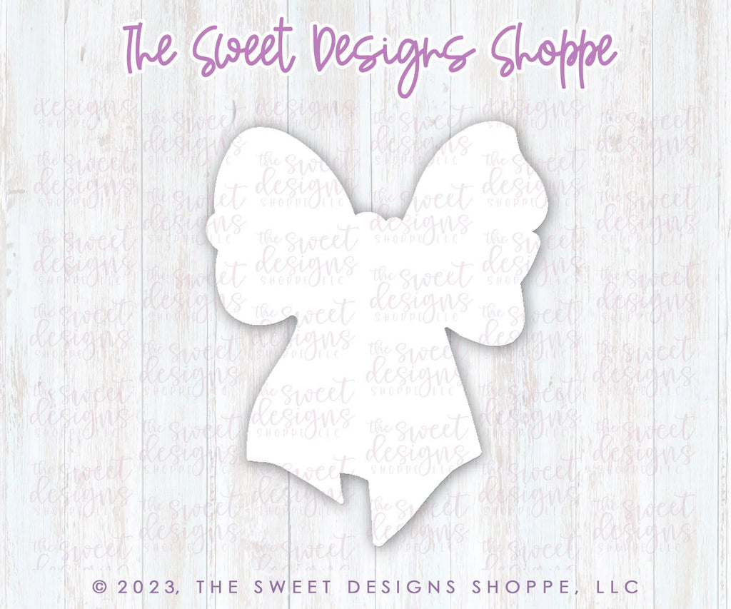 Cookie Cutters - Coquette Bow B - Cookie Cutter - The Sweet Designs Shoppe - - ALL, Bow, Clothing / Accessories, Cookie Cutter, cookie cutters, Fantasy, MOM, mother, Mothers Day, Promocode, STL, Wedding