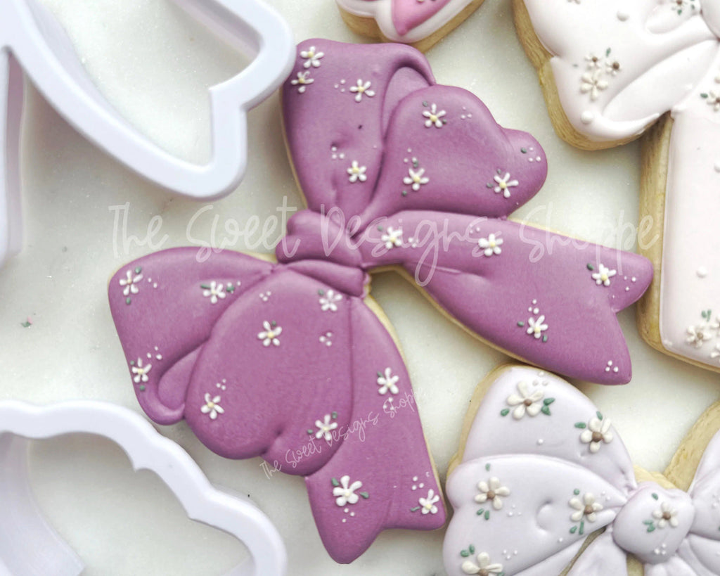 Cookie Cutters - Coquette Bow C - Cookie Cutter - The Sweet Designs Shoppe - - ALL, Bow, Clothing / Accessories, Cookie Cutter, cookie cutters, Fantasy, MOM, mother, Mothers Day, Promocode, STL, Wedding