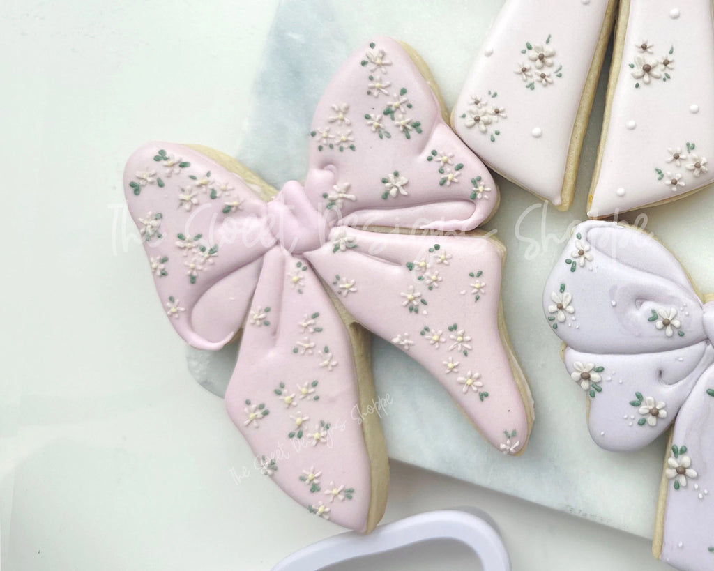 Cookie Cutters - Coquette Bow D - Cookie Cutter - The Sweet Designs Shoppe - TSDS - - ALL,Bow,Clothing / Accessories,Cookie Cutter,cookie cutters,Fantasy,MOM,mother,Mothers Day,Promocode,STL,Wedding