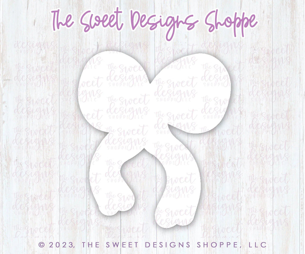 Cookie Cutters - Coquette Bow E - Cookie Cutter - The Sweet Designs Shoppe - TSDS - - ALL,Bow,Clothing / Accessories,Cookie Cutter,cookie cutters,Fantasy,MOM,mother,Mothers Day,Promocode,STL,Wedding