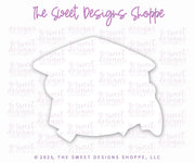 Cookie Cutters - Coquette Cap - Cookie Cutter - The Sweet Designs Shoppe - TSDS - - ALL,award,back to school,Cookie Cutter,diploma,Grad,Graduation,graduations,mothers,Promocode,School,School / Graduation,school supplies,STL
