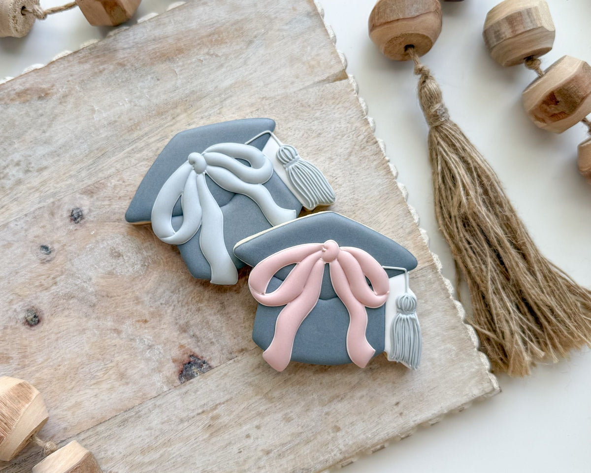 Cookie Cutters - Coquette Cap - Cookie Cutter - The Sweet Designs Shoppe - TSDS - - ALL,award,back to school,Cookie Cutter,diploma,Grad,Graduation,graduations,mothers,Promocode,School,School / Graduation,school supplies,STL