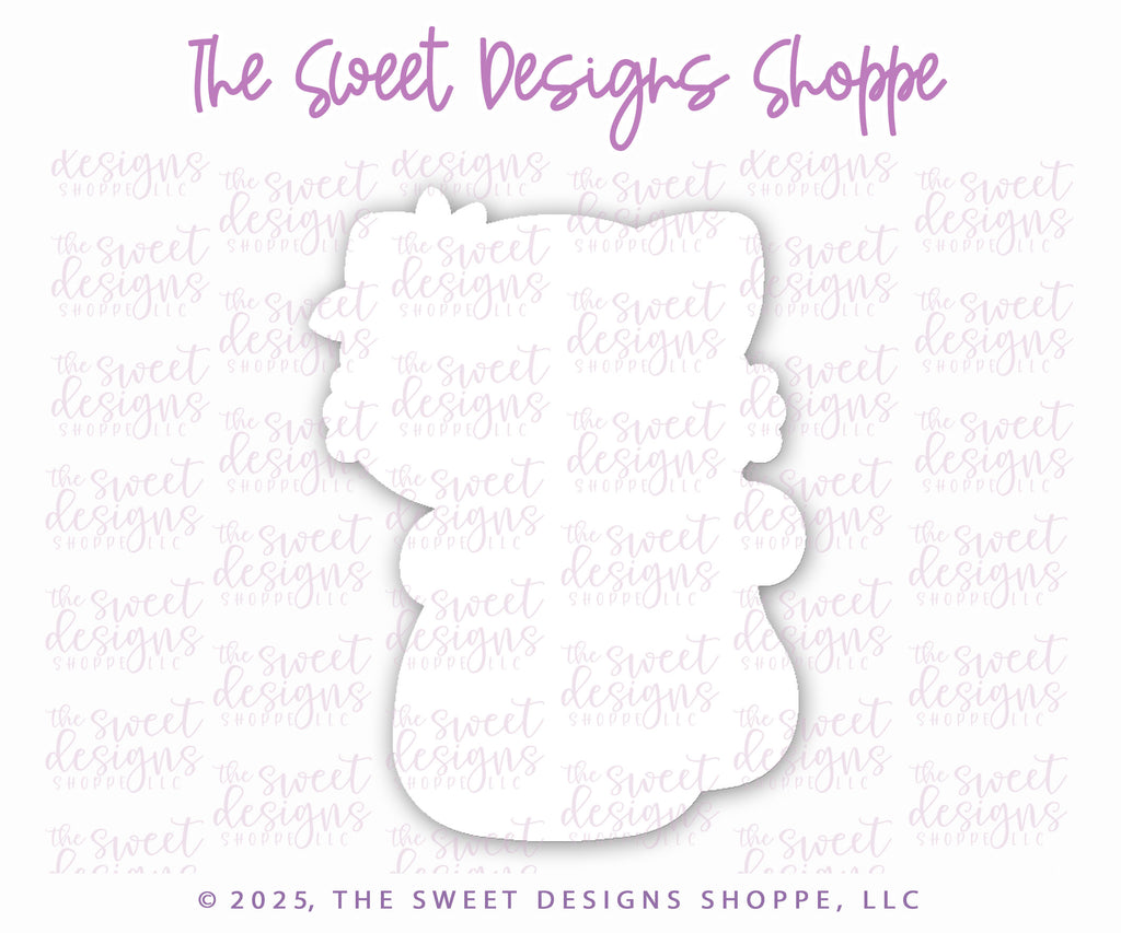 Cookie Cutters - Coquette Cat - Cookie Cutter - The Sweet Designs Shoppe - TSDS - - ALL,Animal,Animals,Animals and Insects,Cookie Cutter,Coquette,halloween,happy halloween,Promocode,STL