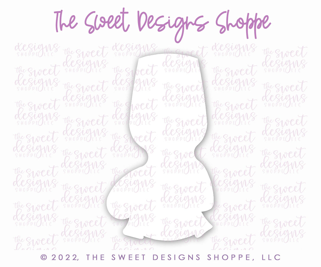 Cookie Cutters - Coquette Champagne Glass - Cookie Cutter - The Sweet Designs Shoppe - - ALL, beverage, beverages, champagne, chrismtas beverage, Cookie Cutter, Coquette, coquette champagne glass, Food & Beverages, Food and Beverage, new, Perfume, Promocode, STL, valentine, Valentine's, valentines drink