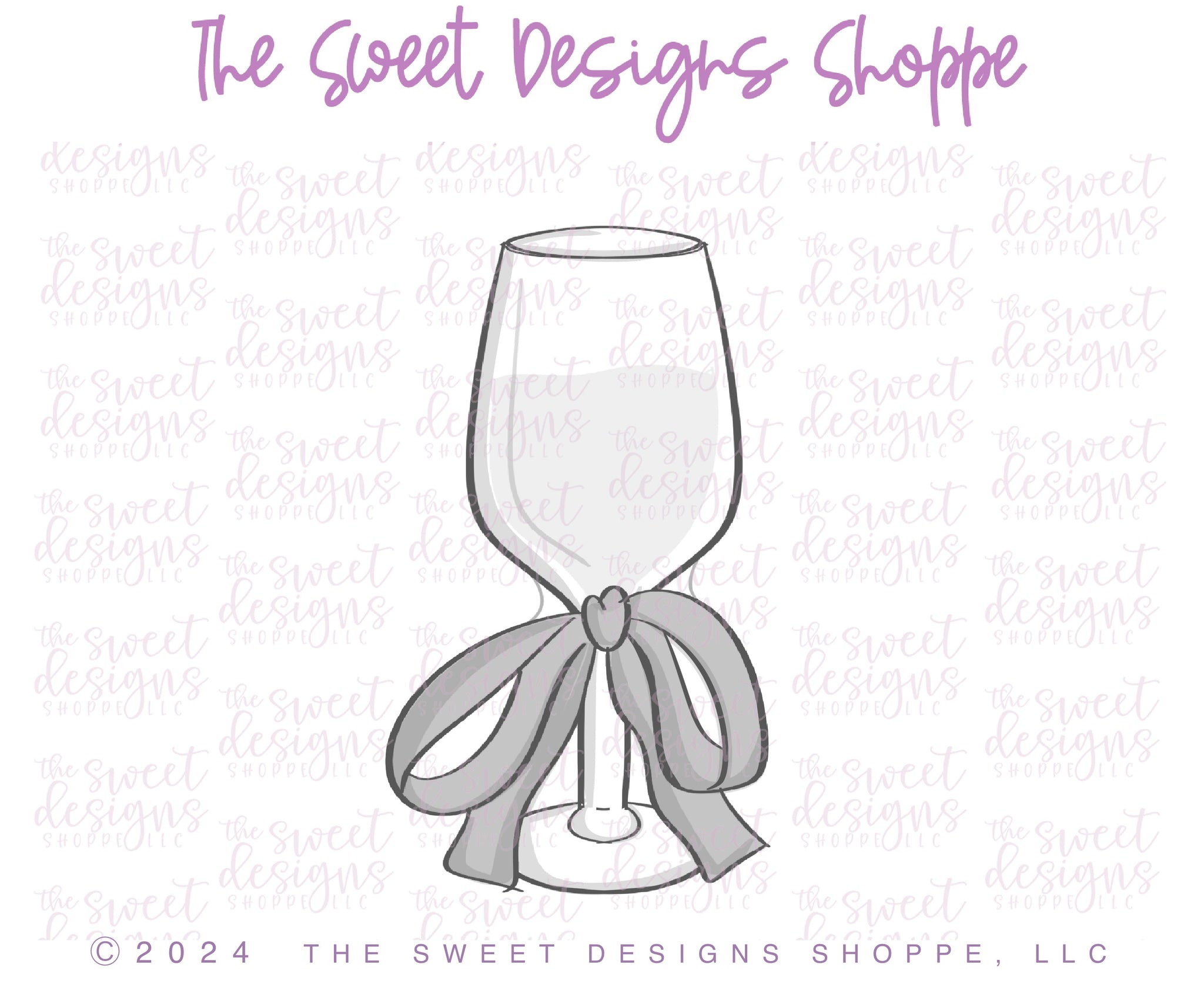 Coquette Champagne Glass - Cookie Cutter