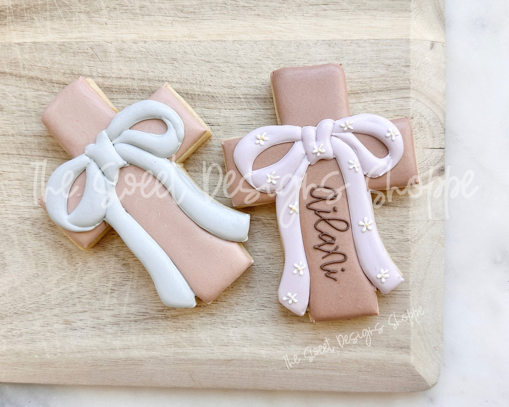 Cookie Cutters - Coquette Cross - Cookie Cutter - The Sweet Designs Shoppe - TSDS - - ALL,Cookie Cutter,Coquette,coquette cross,cross,Easter,Easter / Spring,Promocode,religion,STL