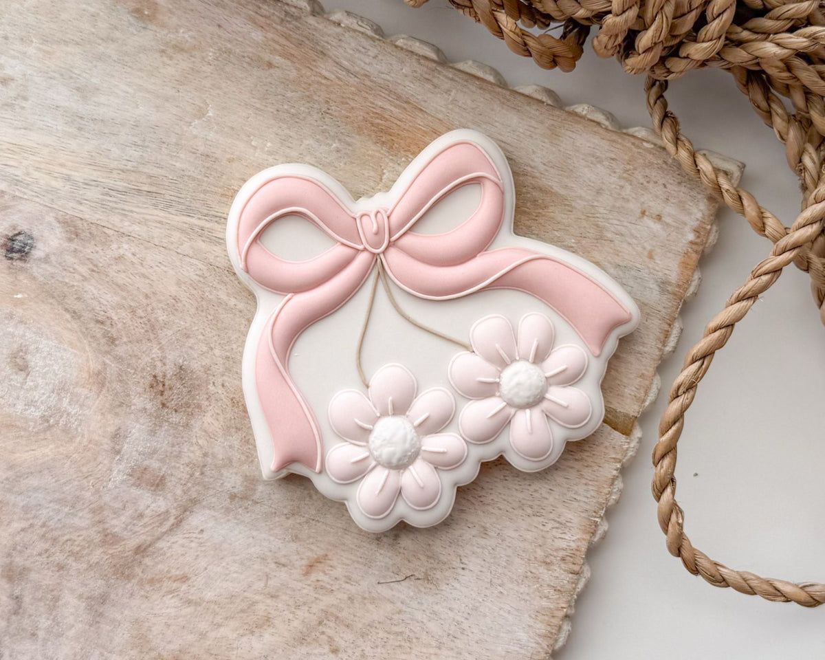 Cookie Cutters - Coquette Daisy Cherry - Cookie Cutter - The Sweet Designs Shoppe - TSDS - - ALL,Cherry,cherry daisy,Cookie Cutter,coquette cherry,coquette daisy cherry,country living,Easter,Easter / Spring,Promocode,STL