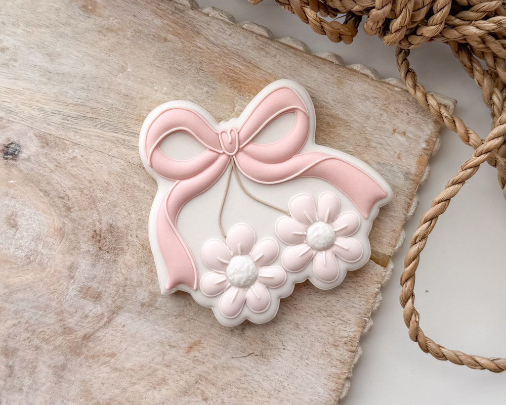 Cookie Cutters - Coquette Daisy Cherry - Cookie Cutter - The Sweet Designs Shoppe - TSDS - - ALL,Cherry,cherry daisy,Cookie Cutter,coquette cherry,coquette daisy cherry,country living,Easter,Easter / Spring,Promocode,STL