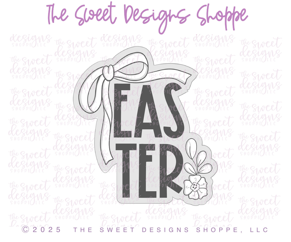Cookie Cutters - Coquette Easter Set - Set of 6 - Cookie Cutters - The Sweet Designs Shoppe - TSDS - - ALL,Animal,Animals,Cookie Cutter,Easter,Easter / Spring,Promocode,regular sets,set,STL