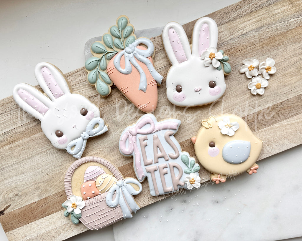 Cookie Cutters - Coquette Easter Set - Set of 6 - Cookie Cutters - The Sweet Designs Shoppe - TSDS - - ALL,Animal,Animals,Cookie Cutter,Easter,Easter / Spring,Promocode,regular sets,set,STL