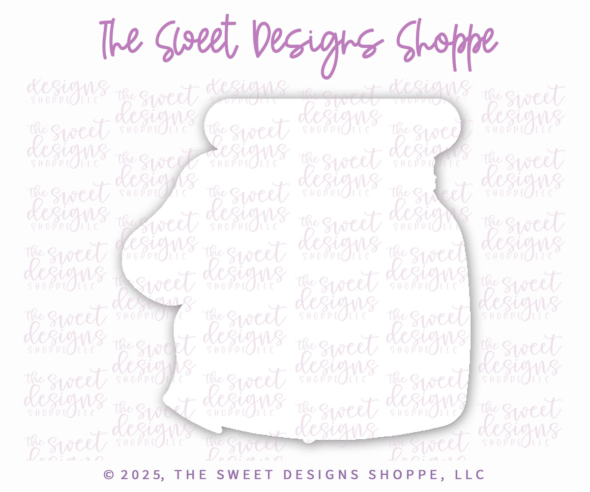 Cookie Cutters - Coquette Jar - Cookie Cutter - The Sweet Designs Shoppe - TSDS - - ALL,Cookie Cutter,Easter,Easter / Spring,Leaves,Leaves and Flowers,mother,mothers,Mothers Day,Nurse,Nurse Appreciation,Promocode,STL,Teacher,Teacher Appreciation,Trees Leaves and Flowers,valentine,Valentine's,Wedding,Wedding Favors,Woodlands Leaves and Flowers