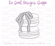 Cookie Cutters - Coquette Macaron - Cookie Cutter - The Sweet Designs Shoppe - TSDS - - ALL,Bridal,Bridal Shower,Cookie Cutter,Coquette,Easter,Easter / Spring,Food,Food & Beverages,Food and Beverage,macaron,macaroon003,Promocode,STL