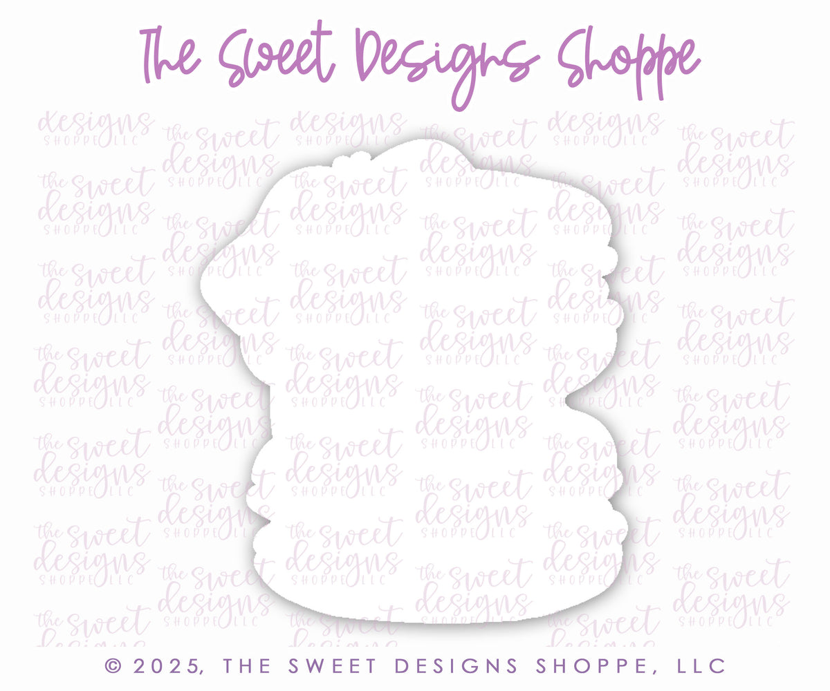 Cookie Cutters - Coquette Macaron - Cookie Cutter - The Sweet Designs Shoppe - TSDS - - ALL,Bridal,Bridal Shower,Cookie Cutter,Coquette,Easter,Easter / Spring,Food,Food & Beverages,Food and Beverage,macaron,macaroon003,Promocode,STL