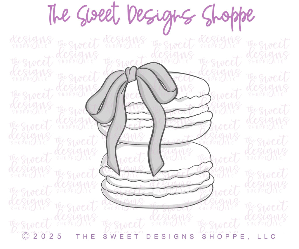 Cookie Cutters - Coquette Macaroon - Cookie Cutter - The Sweet Designs Shoppe - TSDS - - ALL,Bridal,Bridal Shower,Cookie Cutter,Coquette,Easter,Easter / Spring,Food,Food & Beverages,Food and Beverage,macaron,Promocode,STL