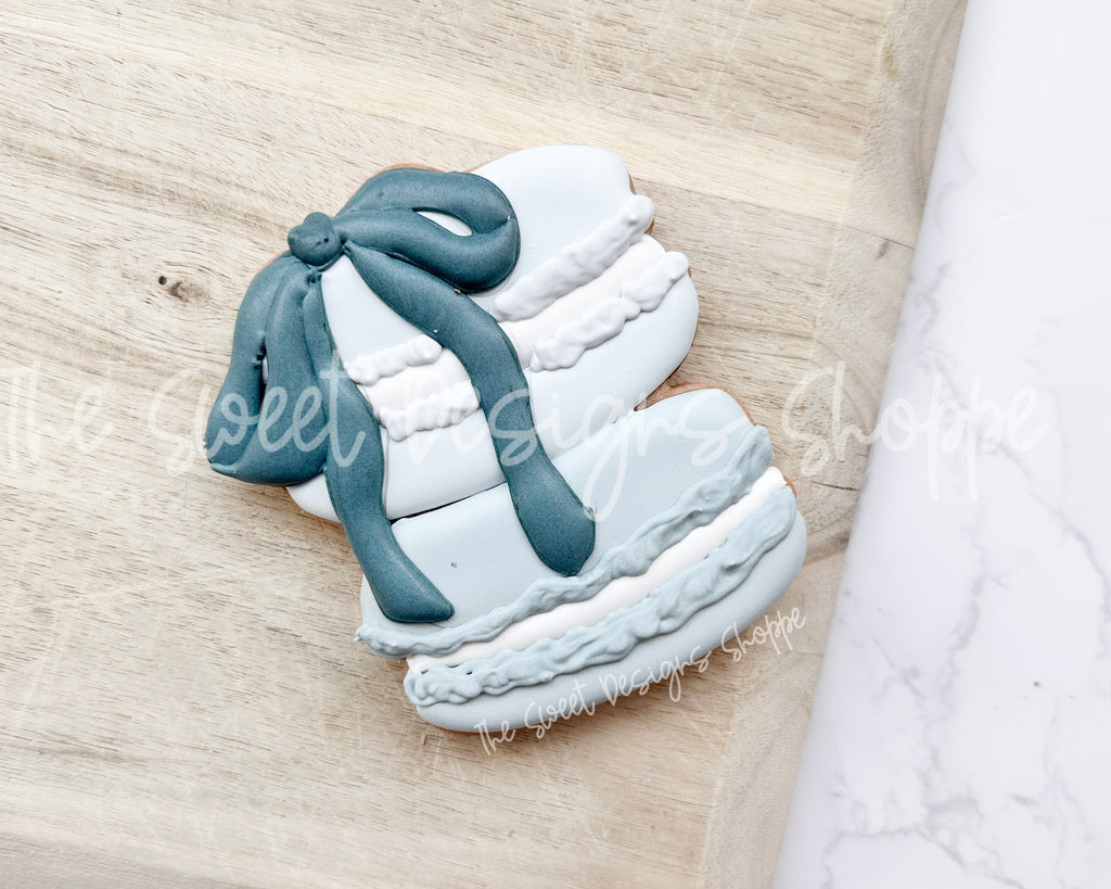 Cookie Cutters - Coquette Macaroon - Cookie Cutter - The Sweet Designs Shoppe - TSDS - - ALL,Bridal,Bridal Shower,Cookie Cutter,Coquette,Easter,Easter / Spring,Food,Food & Beverages,Food and Beverage,macaron,Promocode,STL