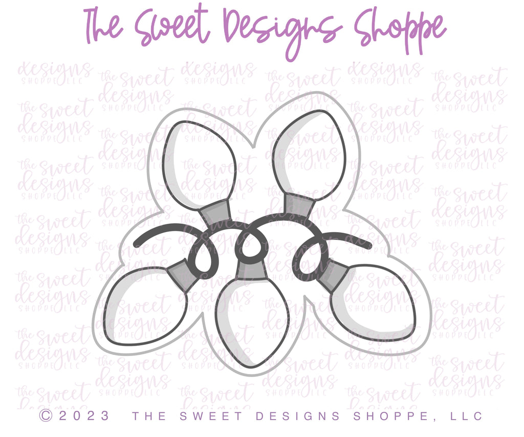 Cookie Cutters - Coquette Merry Christmas Cookie Cutter Set - Set of 6 - Cookie Cutters - The Sweet Designs Shoppe - TSDS - - ALL,Christmas,Christmas / Winter,Cookie Cutter,new,PLAQUES HANDLETTERING,Promocode,regular sets,set,STL