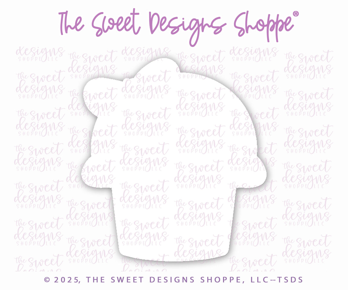 Cookie Cutters - Coquette Muffin - Cookie Cutter - The Sweet Designs Shoppe - TSDS - - ALL,Cookie Cutter,coquette muffin,Food,Love,muffins,Promocode,STL,Sweet,valenteine,valentine,Valentine's,Valentines 2026