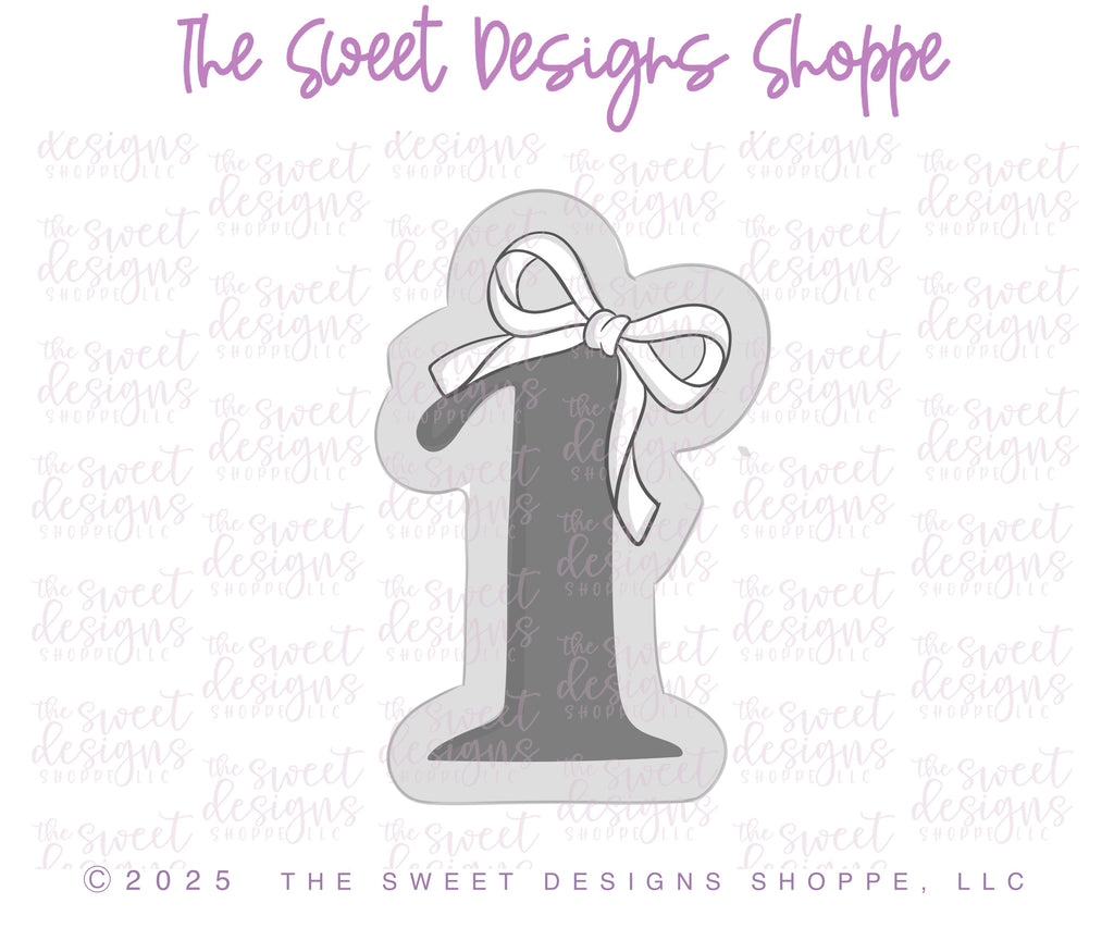 Cookie Cutters - Coquette Numbers Set - Set of 9 - Cookie Cutters - The Sweet Designs Shoppe - - 1, 2, 3, 4, 5, 6, 7, 8, 9, ALL, Birthday, Cookie Cutter, Customize, Font, Fonts, lettering, new, number, numbers, numberset, Promocode, regular sets, school, set, STL, text, valentine, Valentines, Wedding