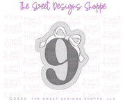 Cookie Cutters - Coquette Numbers Set - Set of 9 - Cookie Cutters - The Sweet Designs Shoppe - TSDS - - 1,2,3,4,5,6,7,8,9,ALL,Birthday,Cookie Cutter,Customize,Font,Fonts,lettering,number,numbers,numberset,Promocode,regular sets,school,set,STL,text,valentine,Valentines,Wedding,Wedding Favors