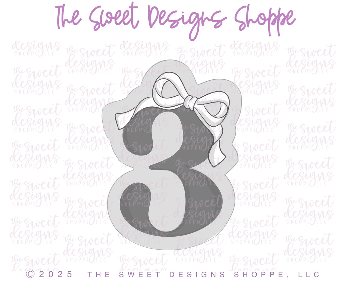 Cookie Cutters - Coquette Numbers Set - Set of 9 - Cookie Cutters - The Sweet Designs Shoppe - TSDS - - 1,2,3,4,5,6,7,8,9,ALL,Birthday,Cookie Cutter,Customize,Font,Fonts,lettering,number,numbers,numberset,Promocode,regular sets,school,set,STL,text,valentine,Valentines,Wedding,Wedding Favors