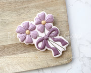 Cookie Cutters - Coquette Pair of Daisies - Cookie Cutter - The Sweet Designs Shoppe - TSDS - - ALL,Cookie Cutter,Easter / Spring,Leaves,Leaves and Flowers,mother,mothers,Mothers Day,Nurse,Nurse Appreciation,Promocode,Spring,STL,Teacher,Teacher Appreciation,Trees Leaves and Flowers,valentine,Valentine's,Wedding,Wedding Favors,Woodlands Leaves and Flowers