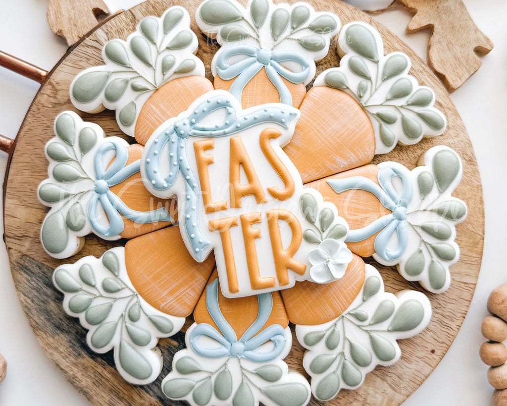 Cookie Cutters - Coquette Platter - Easter Carrot and Plaque - Set of 2 - Cookie Cutters - The Sweet Designs Shoppe - TSDS - - ALL,Cookie Cutter,Coquette,Easter,Easter / Spring,Plaque,Plaques,PLAQUES HANDLETTERING,Promocode,regular sets,set,STL