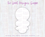 Cookie Cutters - Coquette Rattle - Cookie Cutter - The Sweet Designs Shoppe - TSDS - - ALL,Baby,Baby / Kids,Baby Bib,Baby Bottle,Baby Boy,baby girl,baby shower,baby shower favors,bib,Cookie Cutter,Promocode,STL