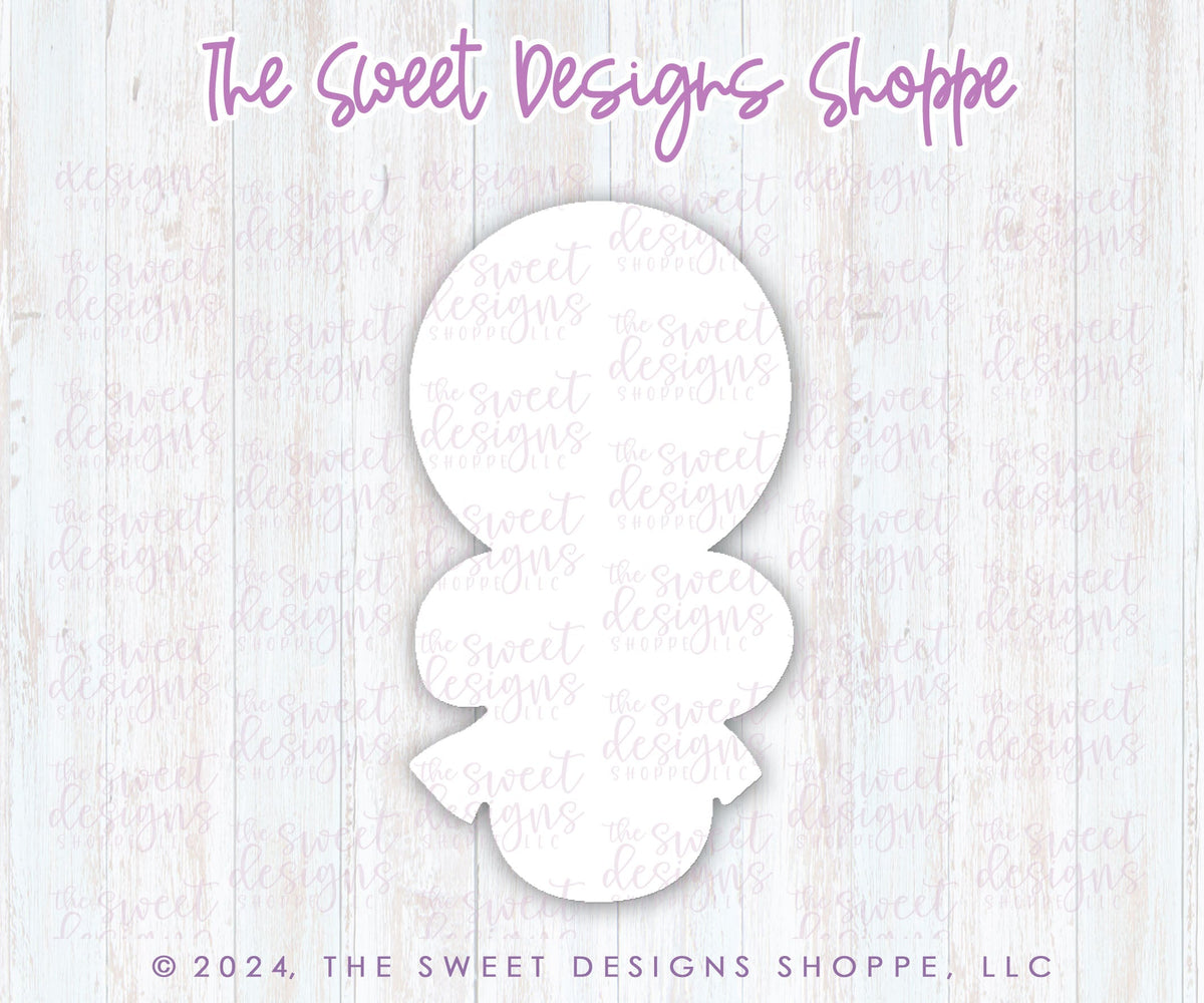 Cookie Cutters - Coquette Rattle - Cookie Cutter - The Sweet Designs Shoppe - TSDS - - ALL,Baby,Baby / Kids,Baby Bib,Baby Bottle,Baby Boy,baby girl,baby shower,baby shower favors,bib,Cookie Cutter,Promocode,STL