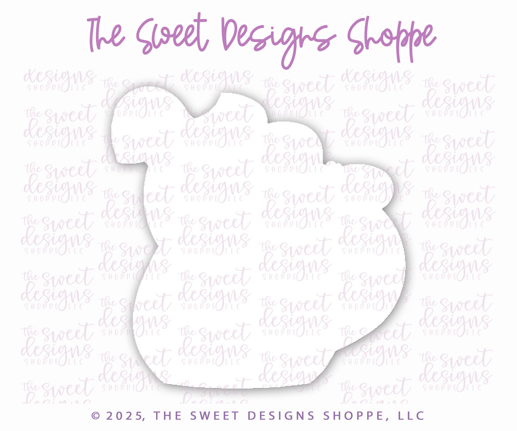 Cookie Cutters - Coquette Snowman Mug - Cookie Cutter - The Sweet Designs Shoppe - TSDS - - ALL,Christmas,Christmas / Winter,Coffee,Cookie Cutter,Coquette,Food & Beverages,Food and Beverage,hot chocolate,new,Promocode,STL