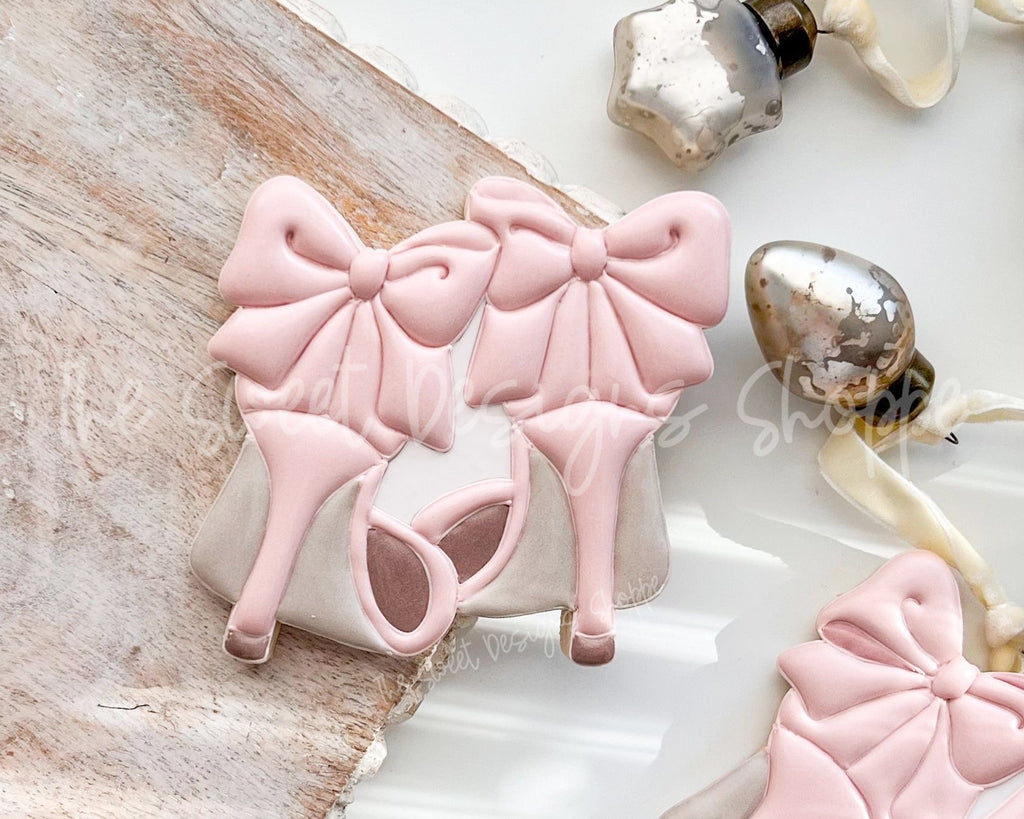 Cookie Cutters - Coquette Stilettos - Cookie Cutter - The Sweet Designs Shoppe - - ALL, Clothes, Cookie Cutter, coquette stilettos, new, Promocode, Shoes, stilettos, STL, valentine, Valentine's