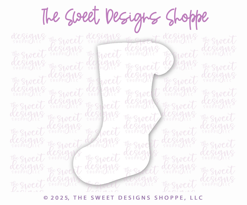 Cookie Cutters - Coquette Stocking - Cookie Cutter - The Sweet Designs Shoppe - TSDS - - ALL,Christmas,Christmas / Winter,Cookie Cutter,new,Promocode,STL