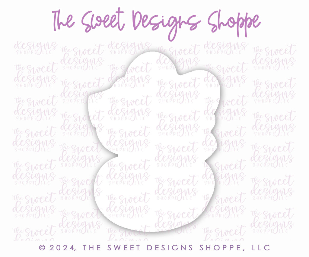 Cookie Cutters - Coquette Three - Cookie Cutter - The Sweet Designs Shoppe - - 3, ALL, Birthday, Cookie Cutter, Font, Fonts, kid, kids, Lettering, letters and numbers, new, number, numbers, NumberSet, Promocode, Series24, STL, text