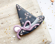 Cookie Cutters - Coquette Witch Hat - Cookie Cutter - The Sweet Designs Shoppe - TSDS - - ALL,Cookie Cutter,coquette witch hat,halloween,happy halloween,Hat,Promocode,STL,witch hat