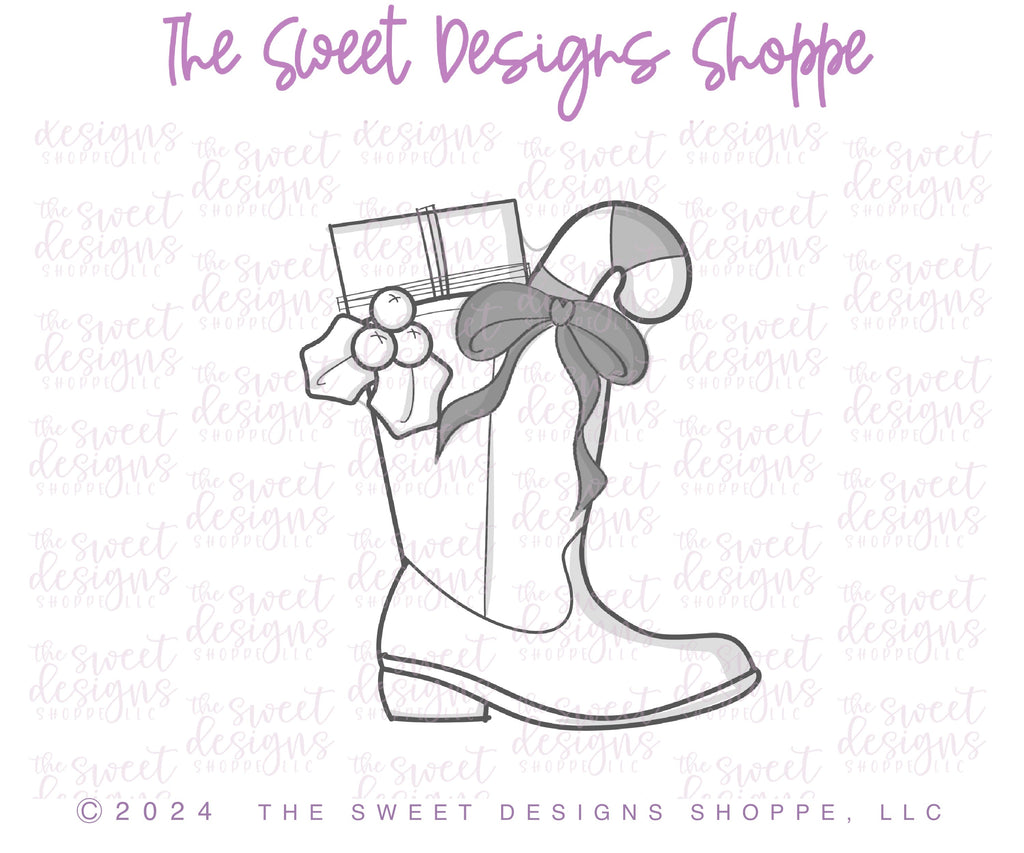 Cookie Cutters - Cowboy Christmas Cookie Cutters Set - Set of 4 - Cookie Cutters - The Sweet Designs Shoppe - TSDS - - ALL,Christmas,Christmas / Winter,Christmas Cookies,claus,clause,Cookie Cutter,cookies for Santa,Cowboy,Ginger boy,ginger bread,Ginger girl,Gingerboy,gingerbread,gingerbread man,Gingergirl,Mini Sets,Promocode,regular sets,Santa,Santa Claus,Santa Face,set,STL