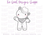 Cookie Cutters - Cowboy Gingerbread boy - Cookie Cutter - The Sweet Designs Shoppe - TSDS - - ALL,Christmas,Christmas / Winter,Christmas Cookies,Cookie Cutter,Cowboy,Ginger boy,Ginger girl,Gingerboy,gingerbread,gingerbread man,Gingergirl,Promocode,STL