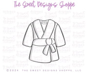 Cookie Cutters - Cozy Bathrobe- Cookie Cutter - The Sweet Designs Shoppe - TSDS - - ALL,Bathrobe,beauty,Clothing / Accessories,Cookie Cutter,MOM,mother,Mothers Day,Promocode,Robe,spa,STL
