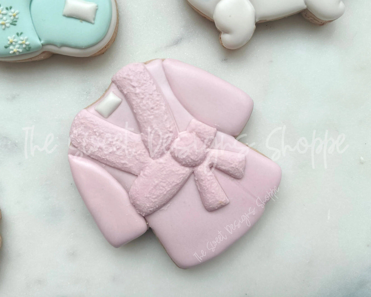 Cookie Cutters - Cozy Bathrobe- Cookie Cutter - The Sweet Designs Shoppe - TSDS - - ALL,Bathrobe,beauty,Clothing / Accessories,Cookie Cutter,MOM,mother,Mothers Day,Promocode,Robe,spa,STL