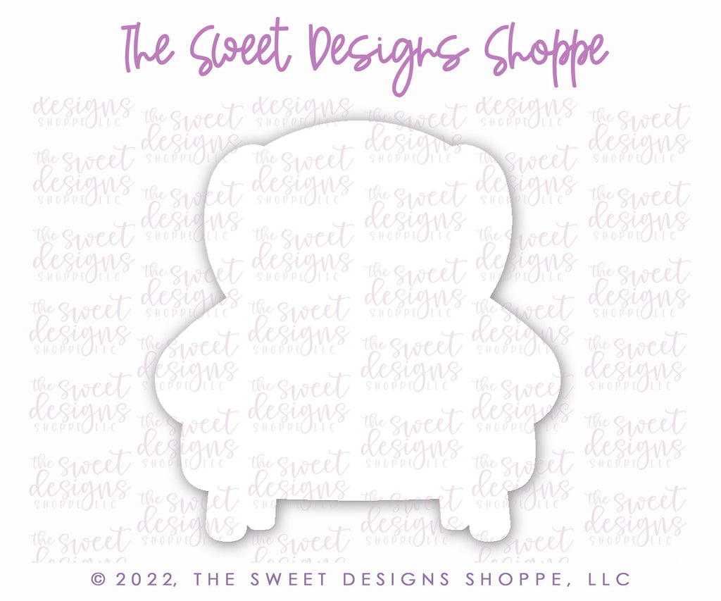 Cookie Cutters - Cozy Sofa - Cookie Cutter - The Sweet Designs Shoppe - TSDS - - ALL,Cookie Cutter,Cozy sofa,Miscellaneous,Promocode,reading sofa,STL,valentine,Valentine's