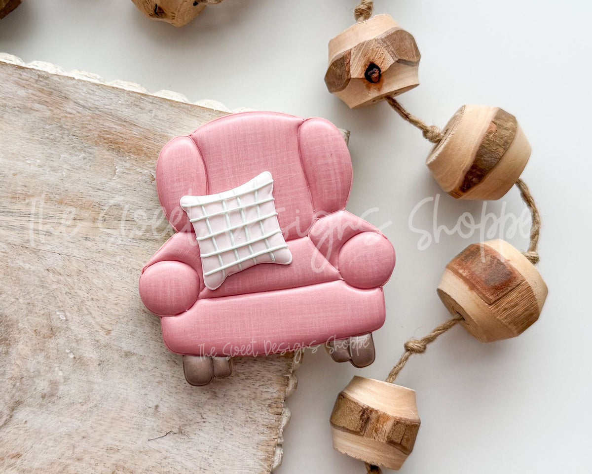 Cookie Cutters - Cozy Sofa - Cookie Cutter - The Sweet Designs Shoppe - TSDS - - ALL,Cookie Cutter,Cozy sofa,Miscellaneous,Promocode,reading sofa,STL,valentine,Valentine's