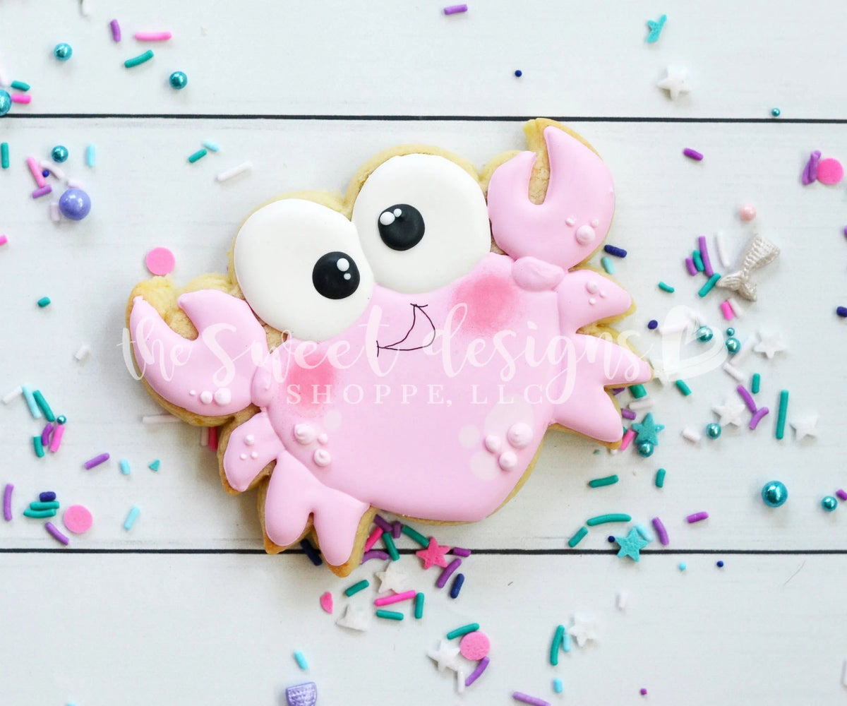 Cookie Cutters - Crab - Cookie Cutter - The Sweet Designs Shoppe - TSDS - - ALL,Animal,Animals,beach,Cookie Cutter,Crab,nautica,Ocean,Promocode,sand,STL,summer,under the sea