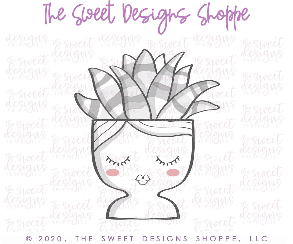 Cookie Cutters - Crazy Plant Lady - Cookie Cutter - The Sweet Designs Shoppe - TSDS - - 042620,ALL,Cookie Cutter,Flower,house,mother,Mothers Day,Nature,Promocode,Spring,STL,tree,Trees,Trees Leaves and Flowers