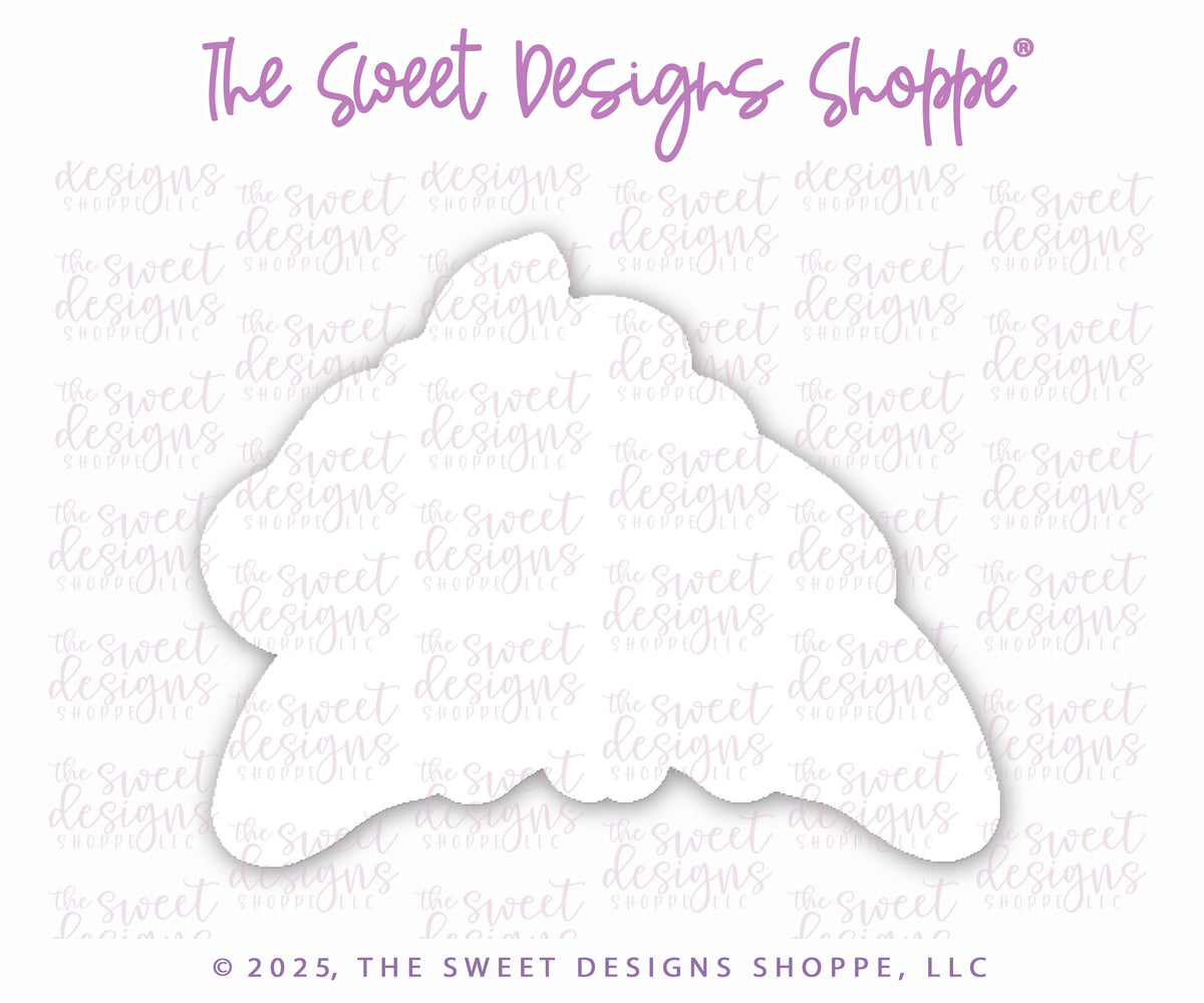 Cookie Cutters - Croissant with Flowers - Cookie Cutter - The Sweet Designs Shoppe - TSDS - - ALL,Bloom Bakery Set,Classes,cookie con classes,Cookie Cutter,cookie cutters,CookieCon,Croissant,croissant with flowers,Food,Food & Beverages,Food and Beverage,Promocode,sets,STL