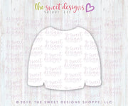 Cookie Cutters - Cuddle Weather Sweater - Cookie Cutter - The Sweet Designs Shoppe - TSDS - - accessory,ALL,Christmas,Christmas / Winter,Clothes,Clothing / Accessories,Cookie Cutter,Promocode,Snow,STL,ugly,Winter