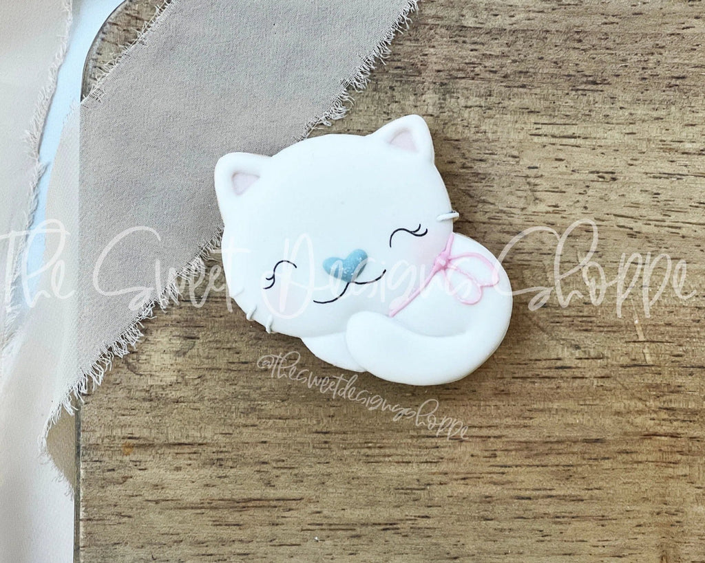 Cookie Cutters - Cuddly Cat - Cookie Cutter - The Sweet Designs Shoppe - - ALL, Animal, Animals, Animals and Insects, Cookie Cutter, Promocode, STL, Valentine, Valentines