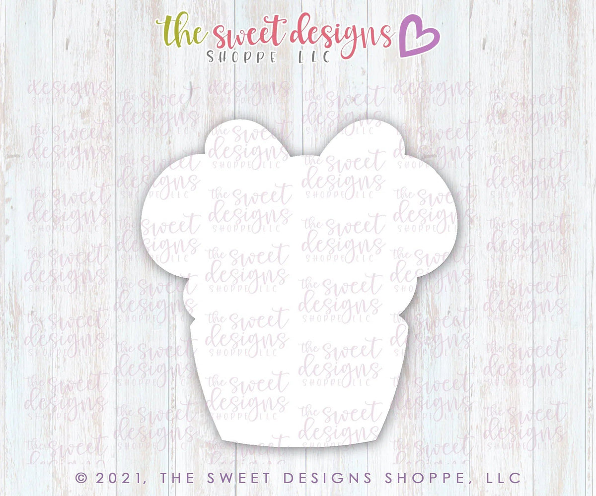 Cookie Cutters - Cupcake B Theme Park Snack - Cookie Cutter - The Sweet Designs Shoppe - TSDS - - ALL,Birthday,Cookie Cutter,Food,Food and Beverage,Food beverages,kids,Kids / Fantasy,mouse,Promocode,STL,summer,Sweet,Sweets,Theme Park,Travel